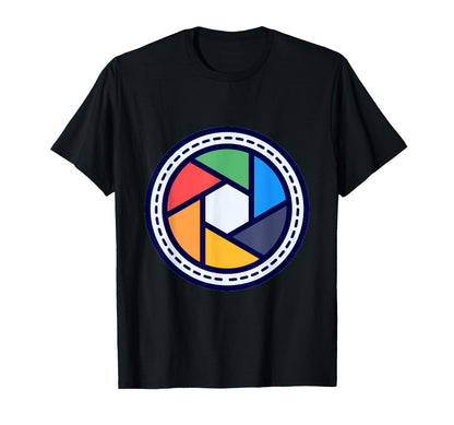 Photography Aperture Camera Lens T-Shirt - Fun Novelty Design Men Women - T-Shirt, Sweatshirt, Hoodie