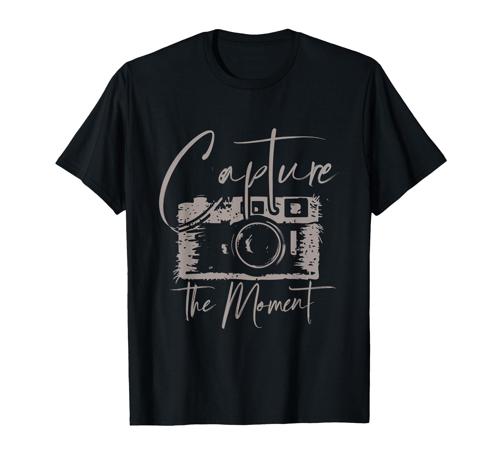 Capture Moment Photography Camera Art T-Shirt - Streetwear Style Unisex - T-Shirt, Sweatshirt, Hoodie