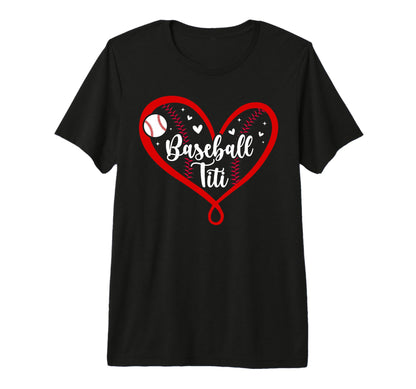 Baseball Titi Heart Titi Baseball T-Shirt - Aesthetic Graphic Men Women - T-Shirt, Sweatshirt, Hoodie