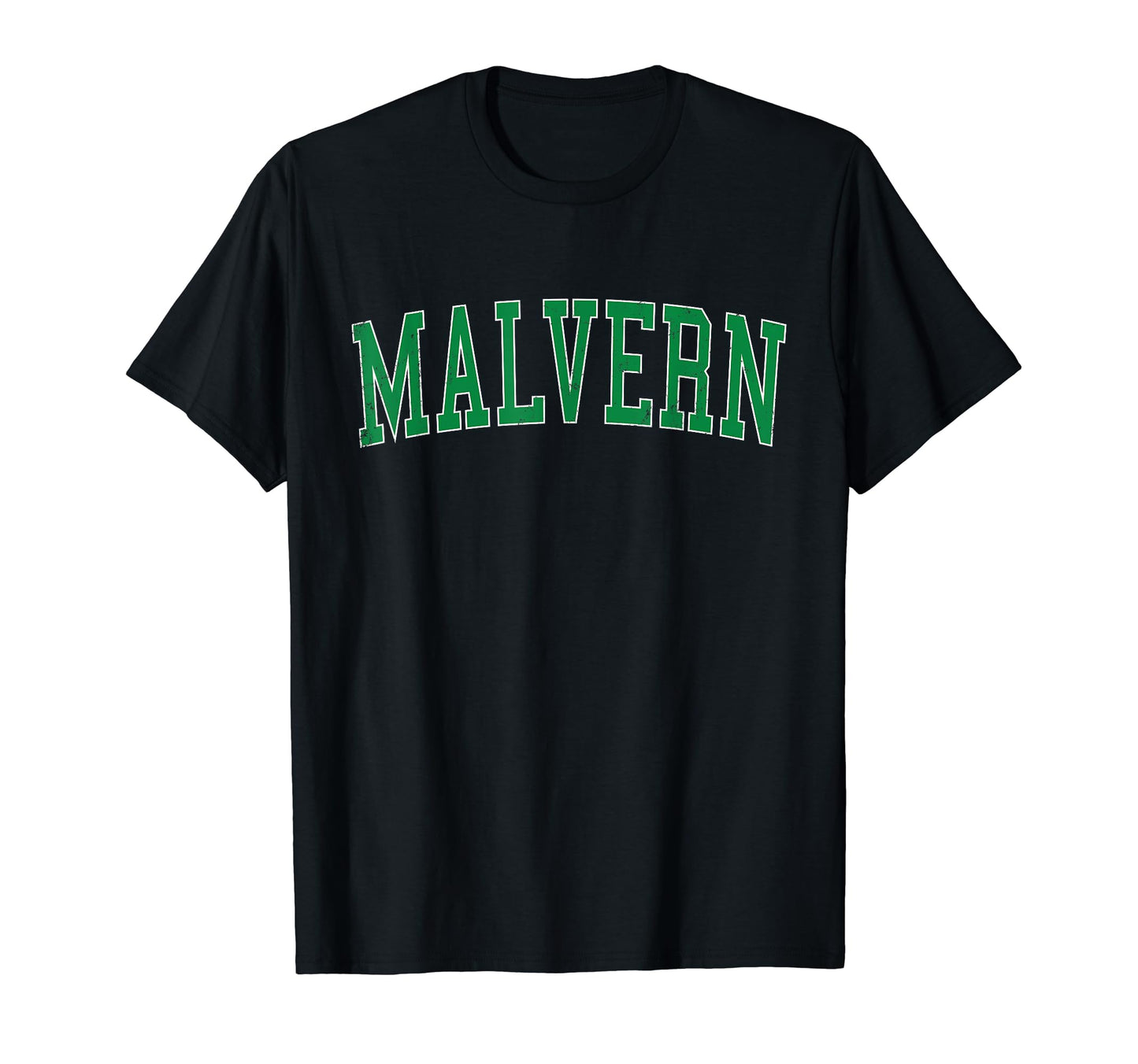Malvern Ar Distressed Green T-Shirt - Casual Everyday Wear for Adults - T-Shirt, Sweatshirt, Hoodie