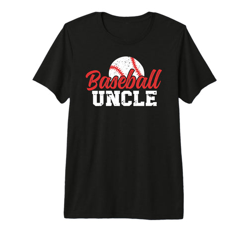 Mens Baseball Uncle Proud Baseball T-Shirt - Streetwear Style for Adults - T-Shirt, Sweatshirt, Hoodie