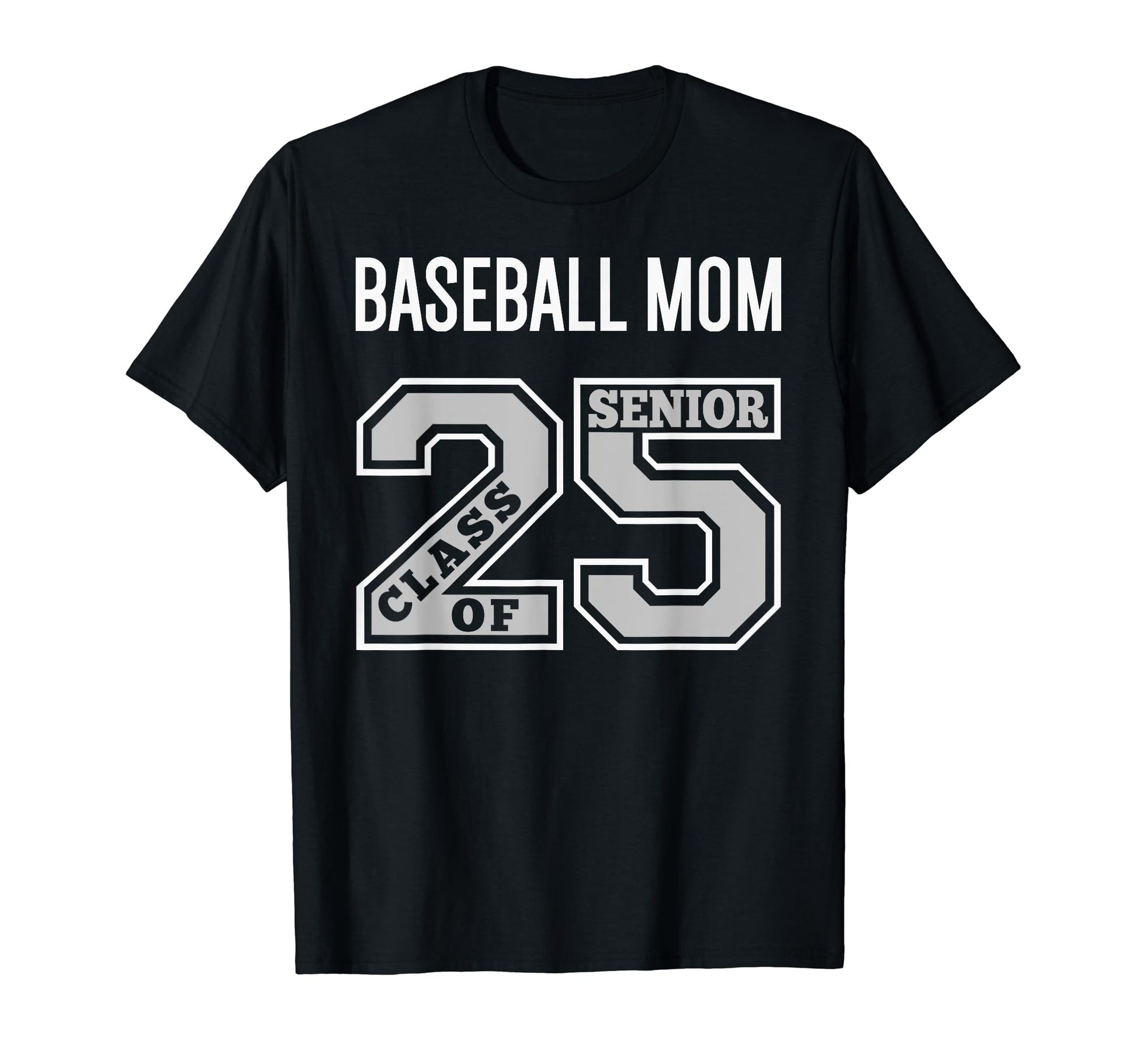 Senior Baseball Mom 2025 Baseball T-Shirt - Aesthetic Graphic Men Women - T-Shirt, Sweatshirt, Hoodie