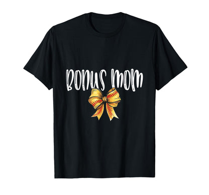 Coquette Baseball Bonus Mom Spirit T-Shirt - Unique Graphic Unisex - T-Shirt, Sweatshirt, Hoodie