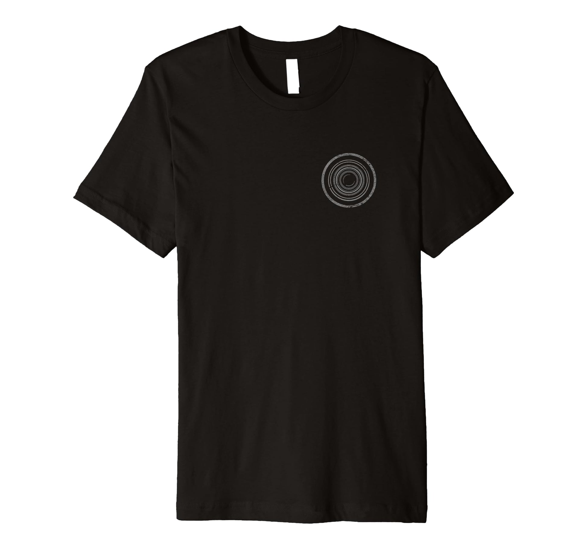 Minimalist Subtle Camera Lens Funny T-Shirt - Graphic Print for Adults - T-Shirt, Sweatshirt, Hoodie