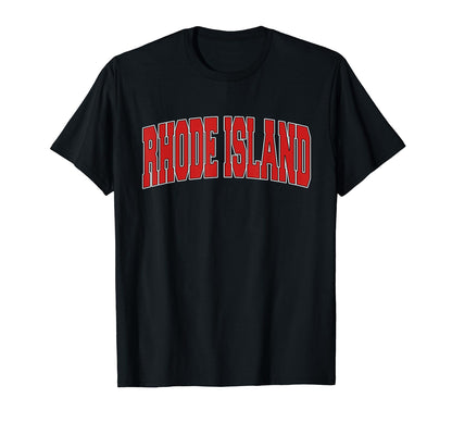 Rhode Island Usa State Ri Varsity Sports T-Shirt - Graphic Print Men Women - T-Shirt, Sweatshirt, Hoodie