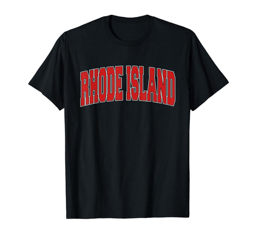 Rhode Island Usa State Ri Varsity Sports T-Shirt - Graphic Print Men Women - T-Shirt, Sweatshirt, Hoodie