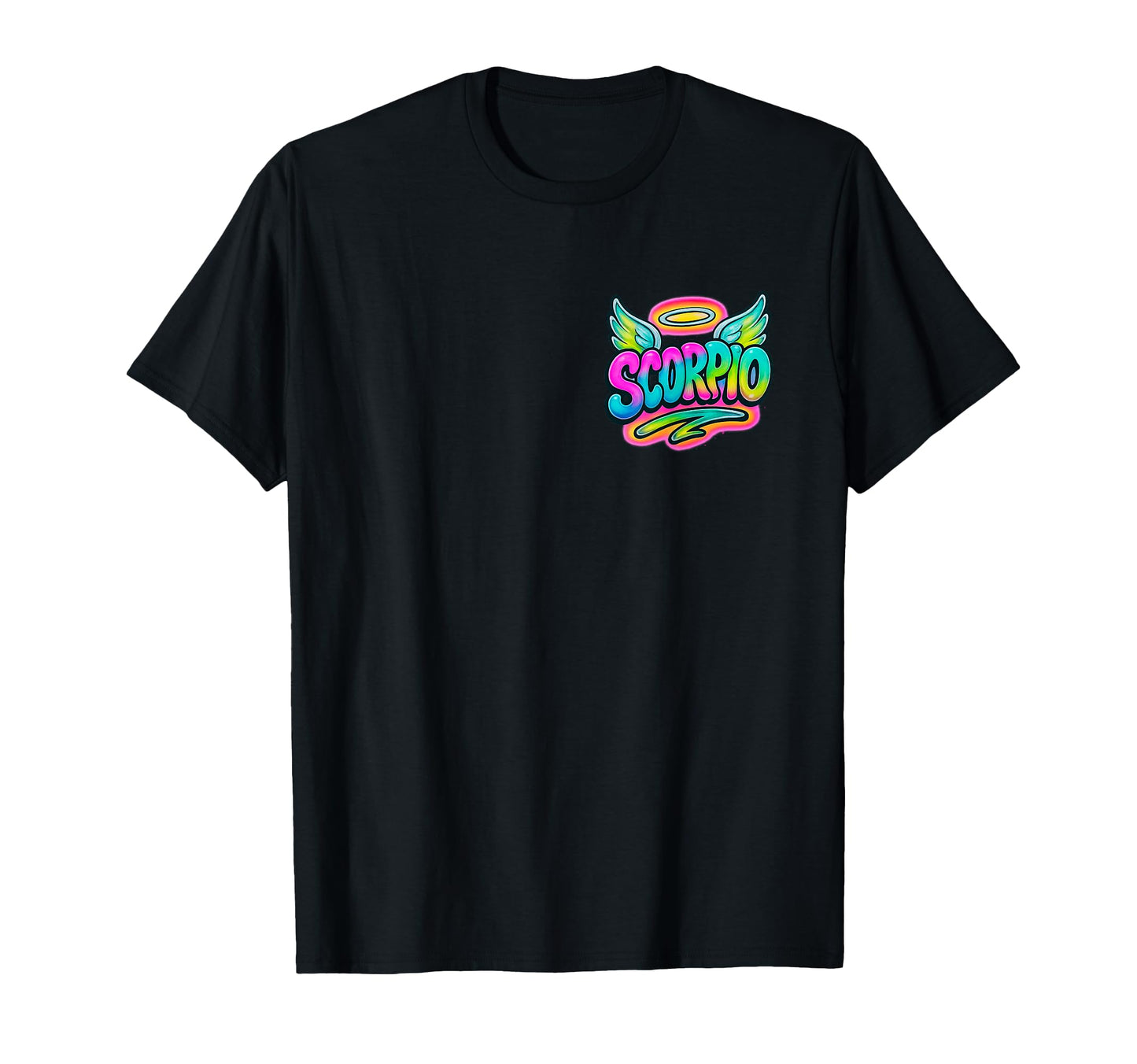 Scorpio Y2K Angelcore Vibrant T-Shirt - Casual Everyday Wear Men Women - T-Shirt, Sweatshirt, Hoodie