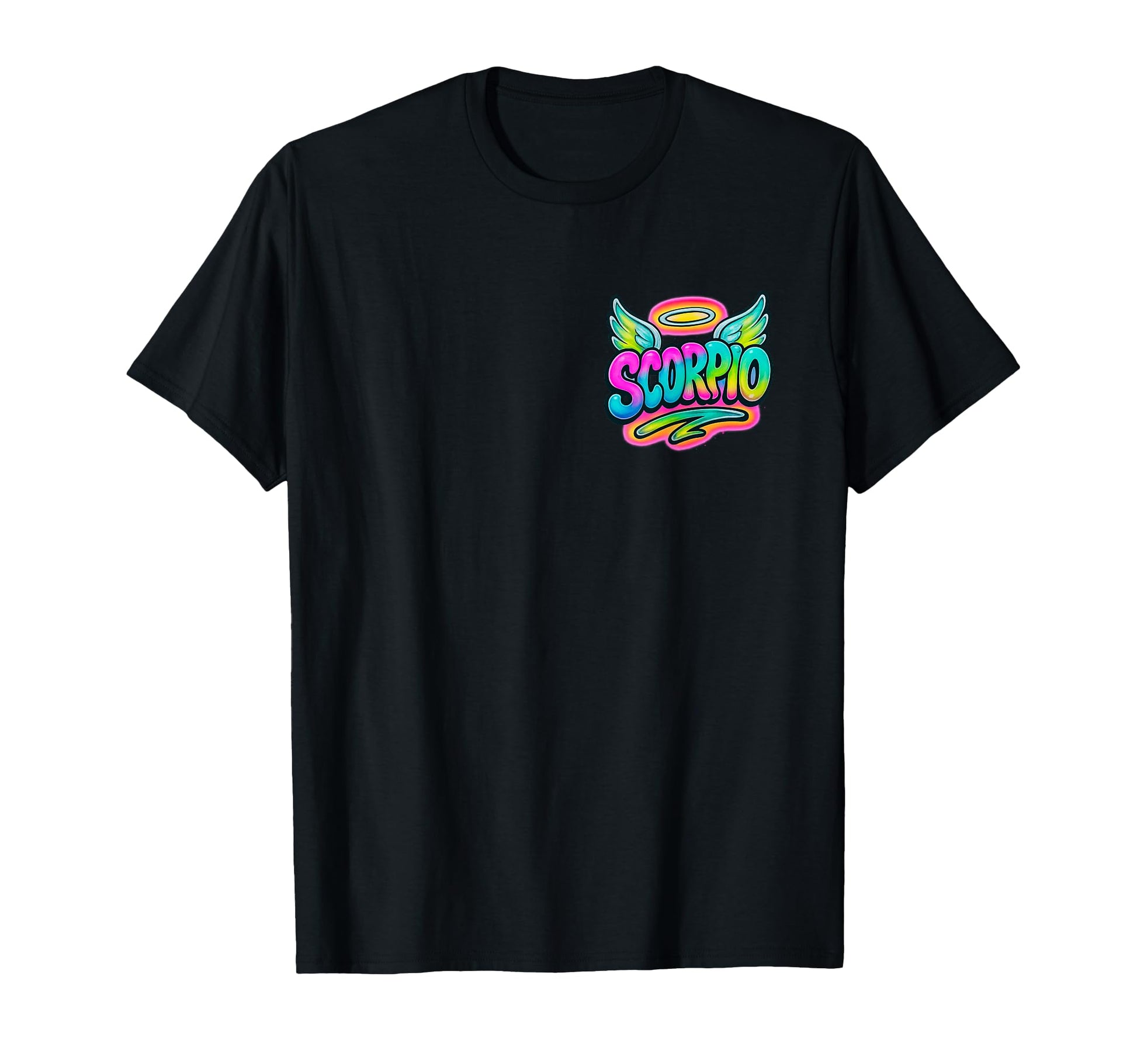 Scorpio Y2K Angelcore Vibrant T-Shirt - Casual Everyday Wear Men Women - T-Shirt, Sweatshirt, Hoodie