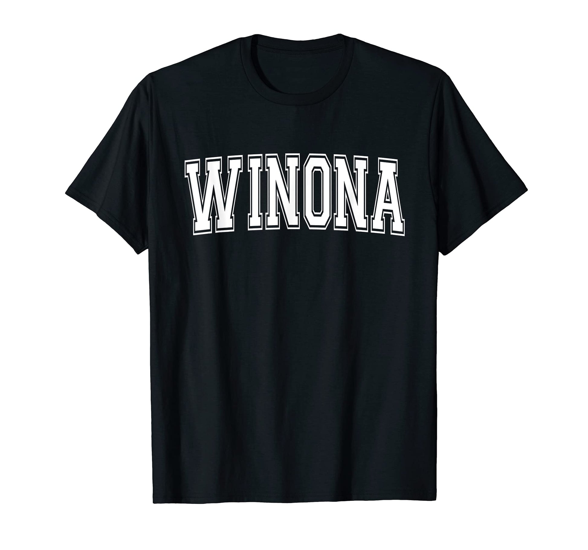 Winona Mn Minnesota Usa Sports Varsity T-Shirt - Trendy Graphic Unisex - T-Shirt, Sweatshirt, Hoodie