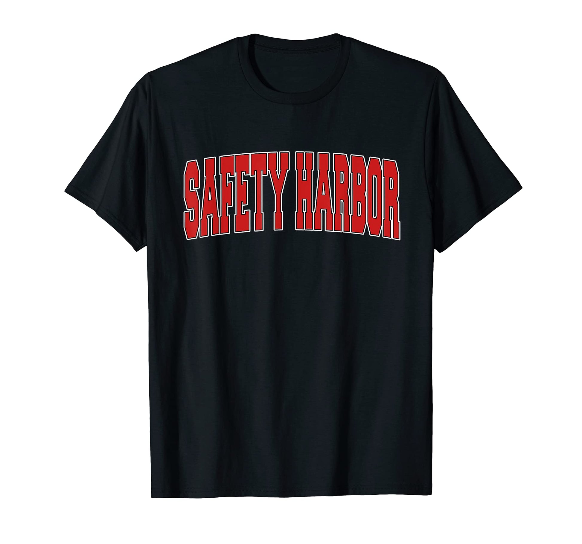 Safety Harbor Fl Florida Varsity Usa T-Shirt - Minimalist Print Unisex - T-Shirt, Sweatshirt, Hoodie