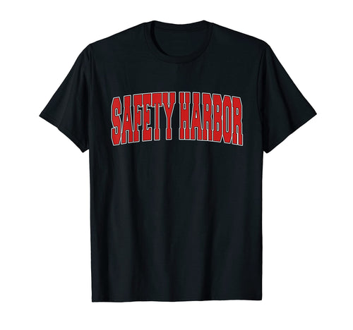 Safety Harbor Fl Florida Varsity Usa T-Shirt - Minimalist Print Unisex - T-Shirt, Sweatshirt, Hoodie
