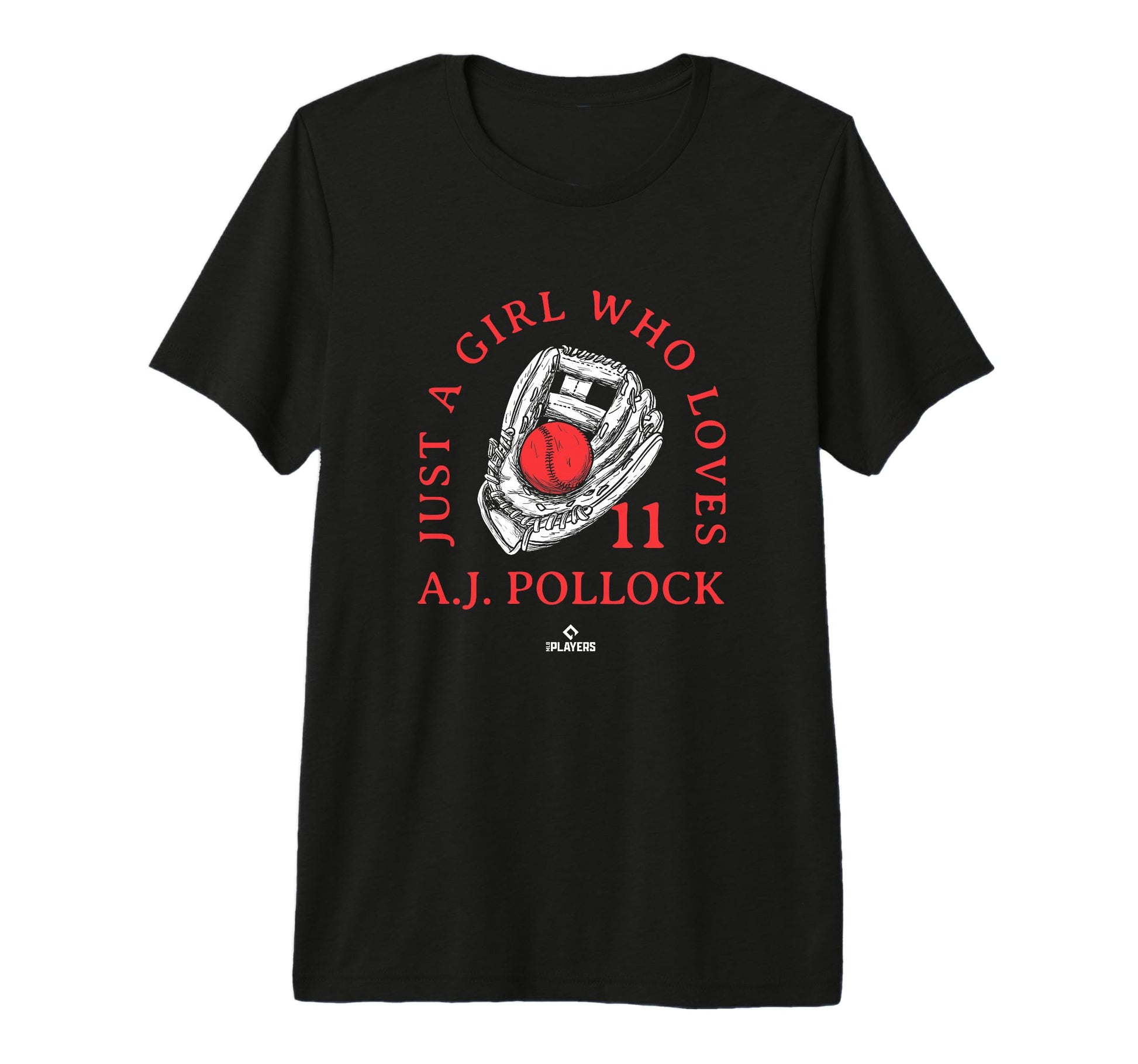 Who Loves Aj Pollock Girlfriend Baseball T-Shirt - Graphic Print Men Women - T-Shirt, Sweatshirt, Hoodie
