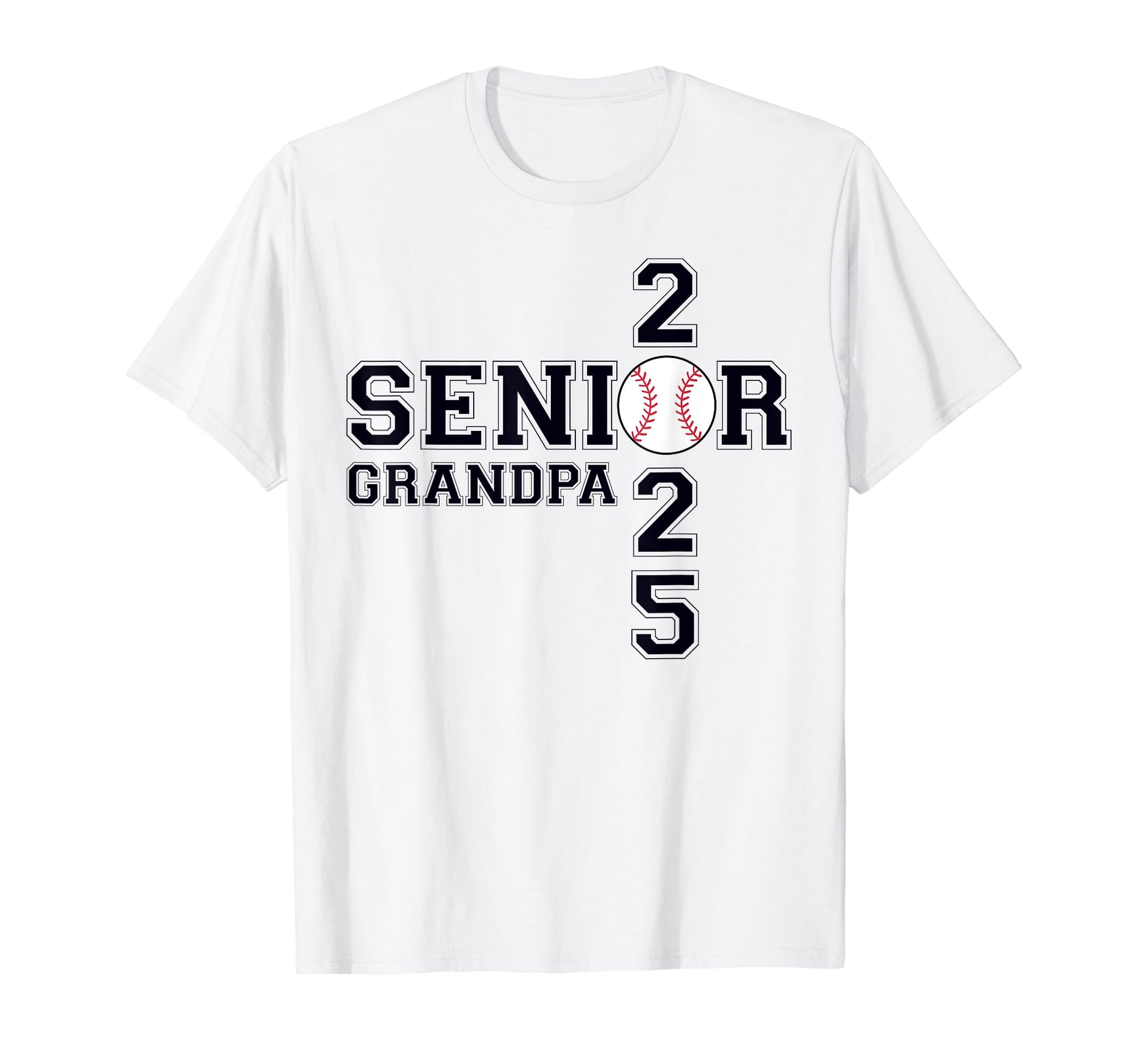 Class 2025 Baseball Grandpa Senior T-Shirt - Aesthetic Graphic Unisex - T-Shirt, Sweatshirt, Hoodie