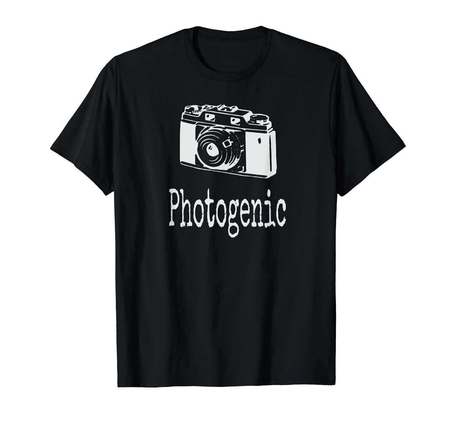 Photogenic Camera T-Shirt - Trendy Graphic Unisex - T-Shirt, Sweatshirt, Hoodie