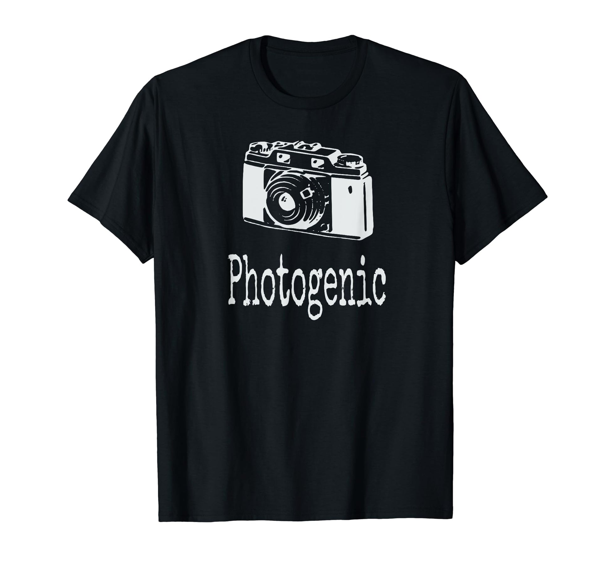 Photogenic Camera T-Shirt - Trendy Graphic Unisex - T-Shirt, Sweatshirt, Hoodie