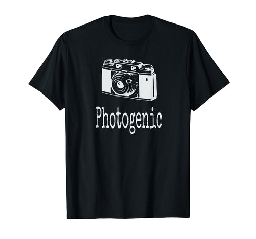 Photogenic Camera T-Shirt - Trendy Graphic Unisex - T-Shirt, Sweatshirt, Hoodie