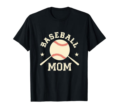 Cheering From Stands Baseball Mom T-Shirt - Streetwear Style for Adults - T-Shirt, Sweatshirt, Hoodie