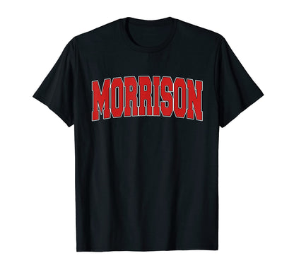 Morrison Il Illinois Varsity Usa T-Shirt - Custom Art Print for Adults - T-Shirt, Sweatshirt, Hoodie