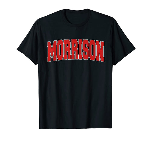 Morrison Il Illinois Varsity Usa T-Shirt - Custom Art Print for Adults - T-Shirt, Sweatshirt, Hoodie