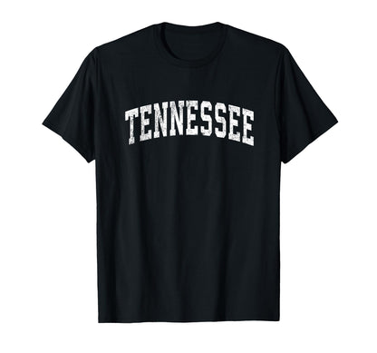 Tennessee Varsity Sports Text T-Shirt - Custom Art Print Men Women - T-Shirt, Sweatshirt, Hoodie