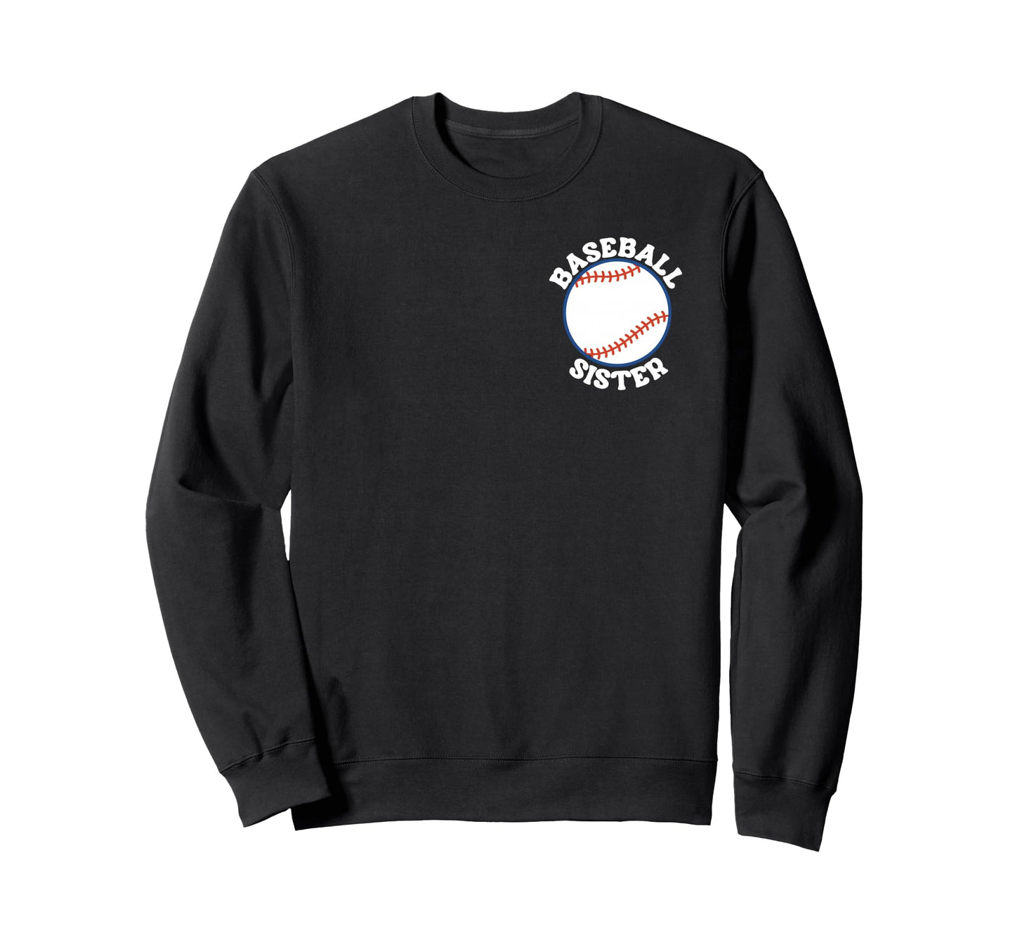 My Baseball Sister Era Groovy Sister Sweatshirt - Unique Graphic Unisex - T-Shirt, Sweatshirt, Hoodie