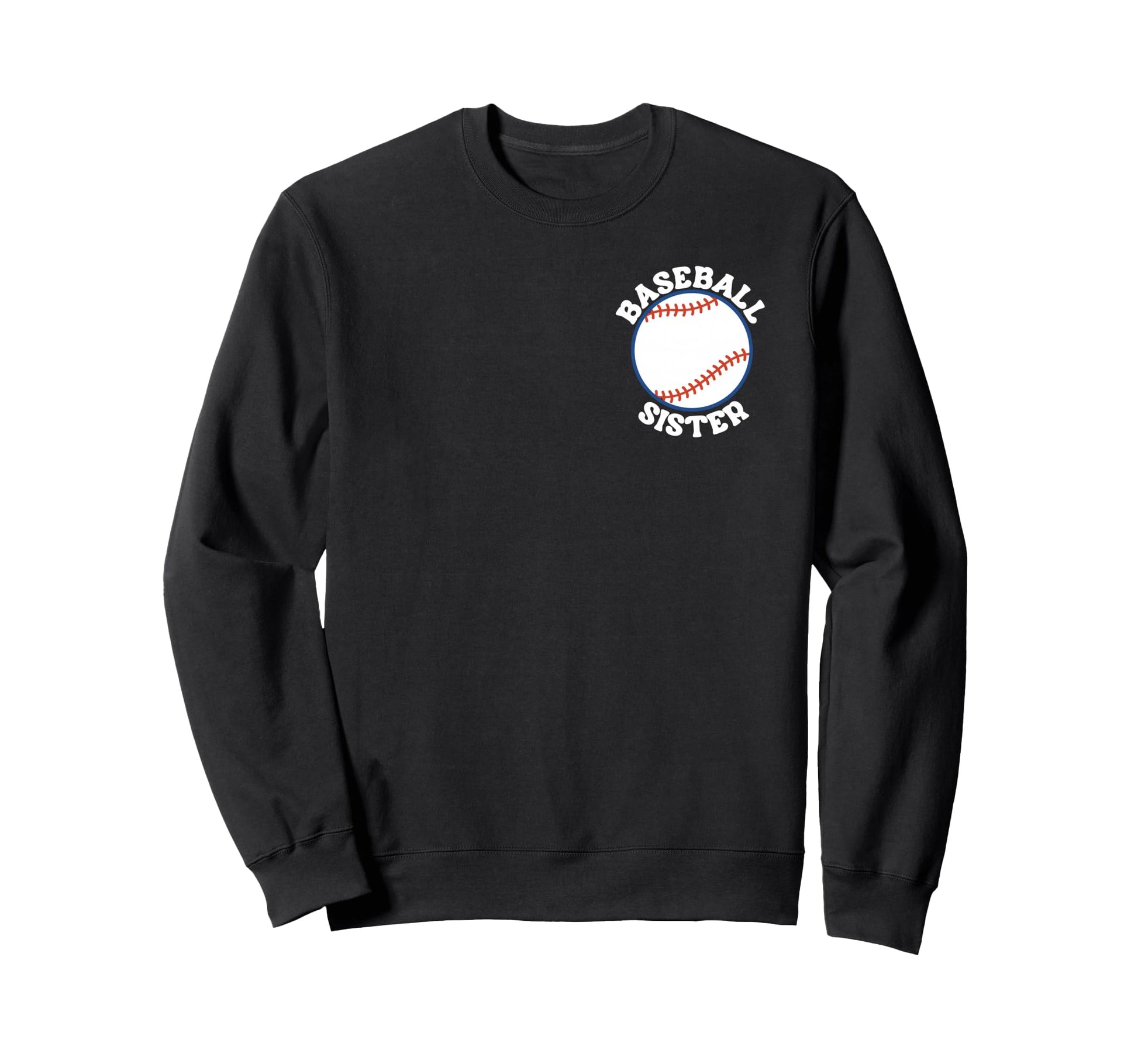 My Baseball Sister Era Groovy Sister Sweatshirt - Unique Graphic Unisex - T-Shirt, Sweatshirt, Hoodie