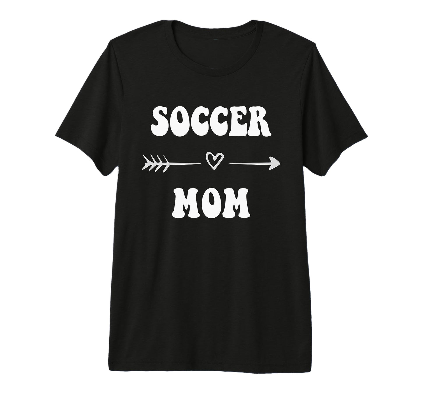 Soccer Mom Soccer Player Stylish Sports Mom T-Shirt - Graphic Print Unisex - T-Shirt, Sweatshirt, Hoodie