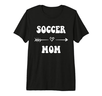 Soccer Mom Soccer Player Stylish Sports Mom T-Shirt - Graphic Print Unisex - T-Shirt, Sweatshirt, Hoodie