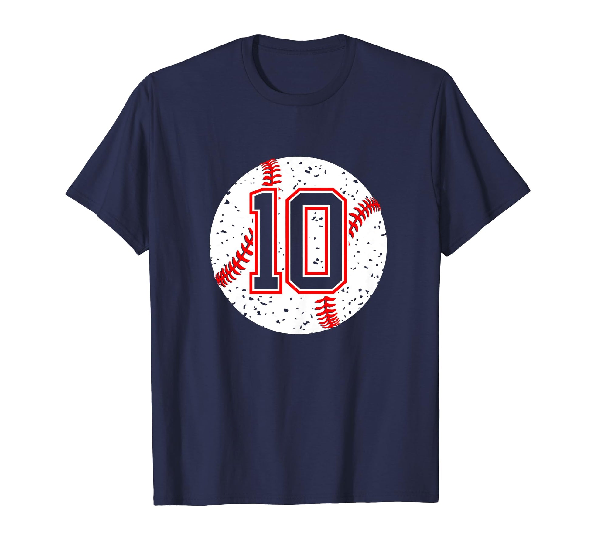 Baseball Number 10 Mom Show Support T-Shirt - Trendy Graphic Men Women - T-Shirt, Sweatshirt, Hoodie