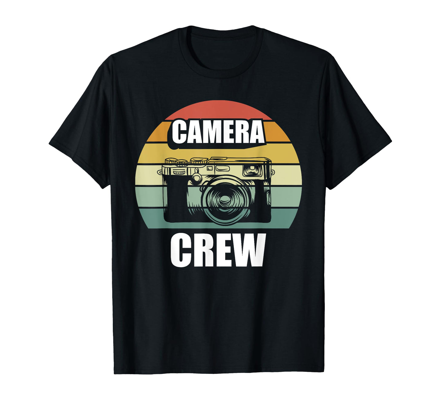 Camera Crew Camera Gift Photographer T-Shirt - Custom Art Print Men Women - T-Shirt, Sweatshirt, Hoodie