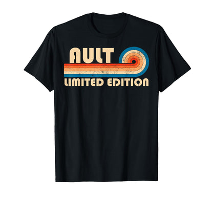 Ault 70S 80S Sunset Stripe T-Shirt - Custom Art Print Unisex - T-Shirt, Sweatshirt, Hoodie