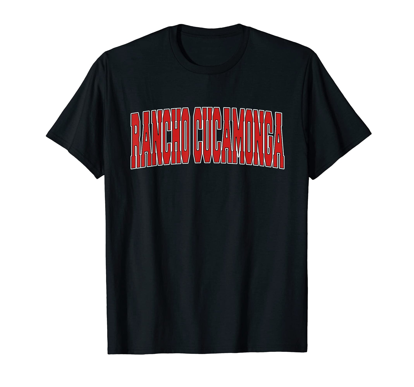 Rancho Cucamonga Ca California Varsity T-Shirt - Fun Novelty Design Unisex - T-Shirt, Sweatshirt, Hoodie