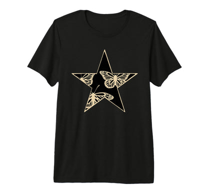 Star Stencil Graffiti Art Egirl Emo T-Shirt - Aesthetic Graphic for Adults - T-Shirt, Sweatshirt, Hoodie