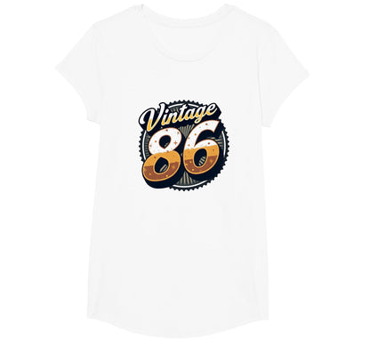 86 Birthday Gift Art T-Shirt - Aesthetic Graphic for Adults - T-Shirt, Sweatshirt, Hoodie