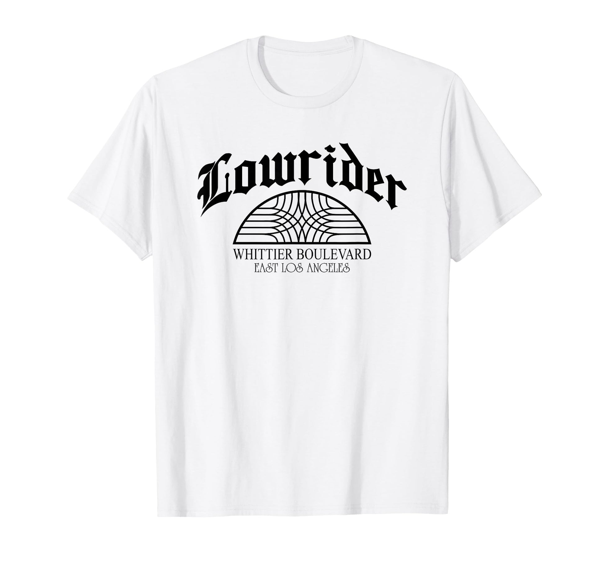 Lowrider Whittier Blvd Sign Cholo Chicano T-Shirt - Trendy Graphic Unisex - T-Shirt, Sweatshirt, Hoodie