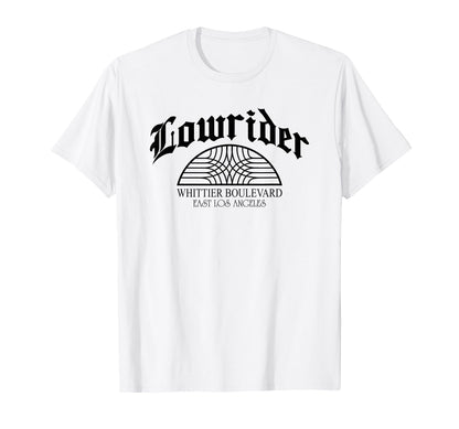 Lowrider Whittier Blvd Sign Cholo Chicano T-Shirt - Trendy Graphic Unisex - T-Shirt, Sweatshirt, Hoodie