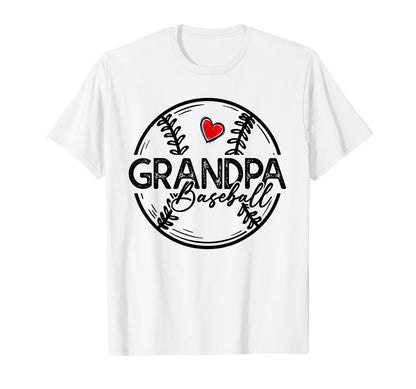Baseball Grandpa Baseball Player T-Shirt - Novelty Apparel for Adults - T-Shirt, Sweatshirt, Hoodie