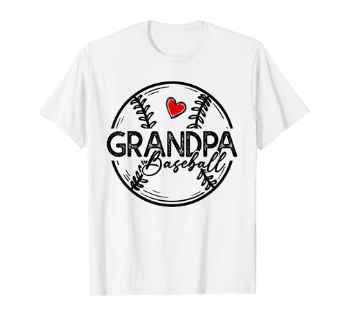 Baseball Grandpa Baseball Player T-Shirt - Novelty Apparel for Adults - T-Shirt, Sweatshirt, Hoodie