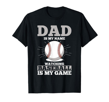 Fathers Day Baseball Dad Parent T-Shirt - Streetwear Style Men Women - T-Shirt, Sweatshirt, Hoodie