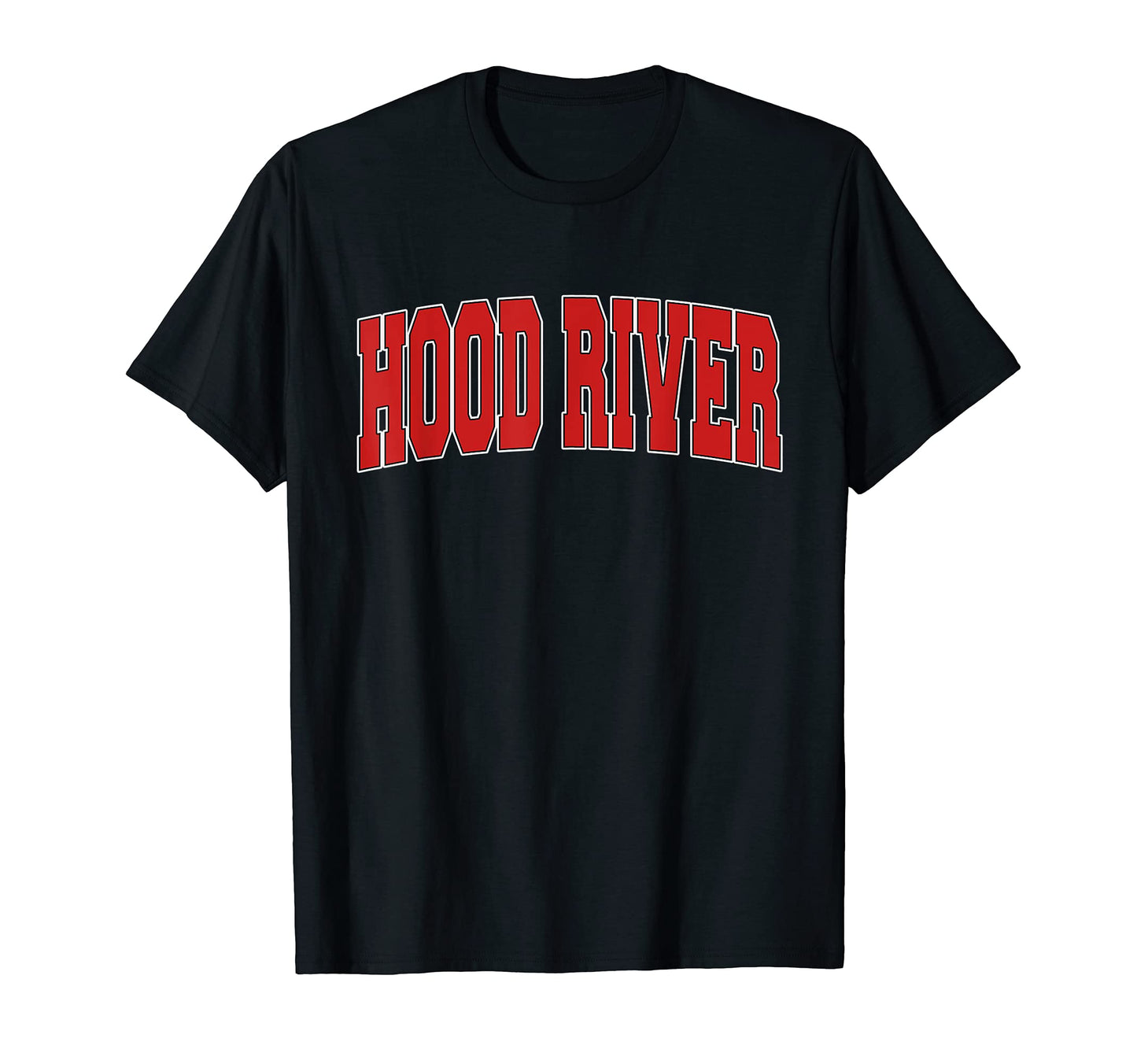 Hood River Or Oregon Varsity Usa T-Shirt - Custom Art Print for Adults - T-Shirt, Sweatshirt, Hoodie