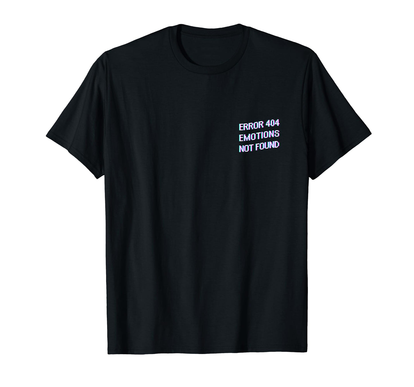 Sad Error 404 Emotions Not Found Vaporwave T-Shirt - Trendy Graphic Unisex - T-Shirt, Sweatshirt, Hoodie