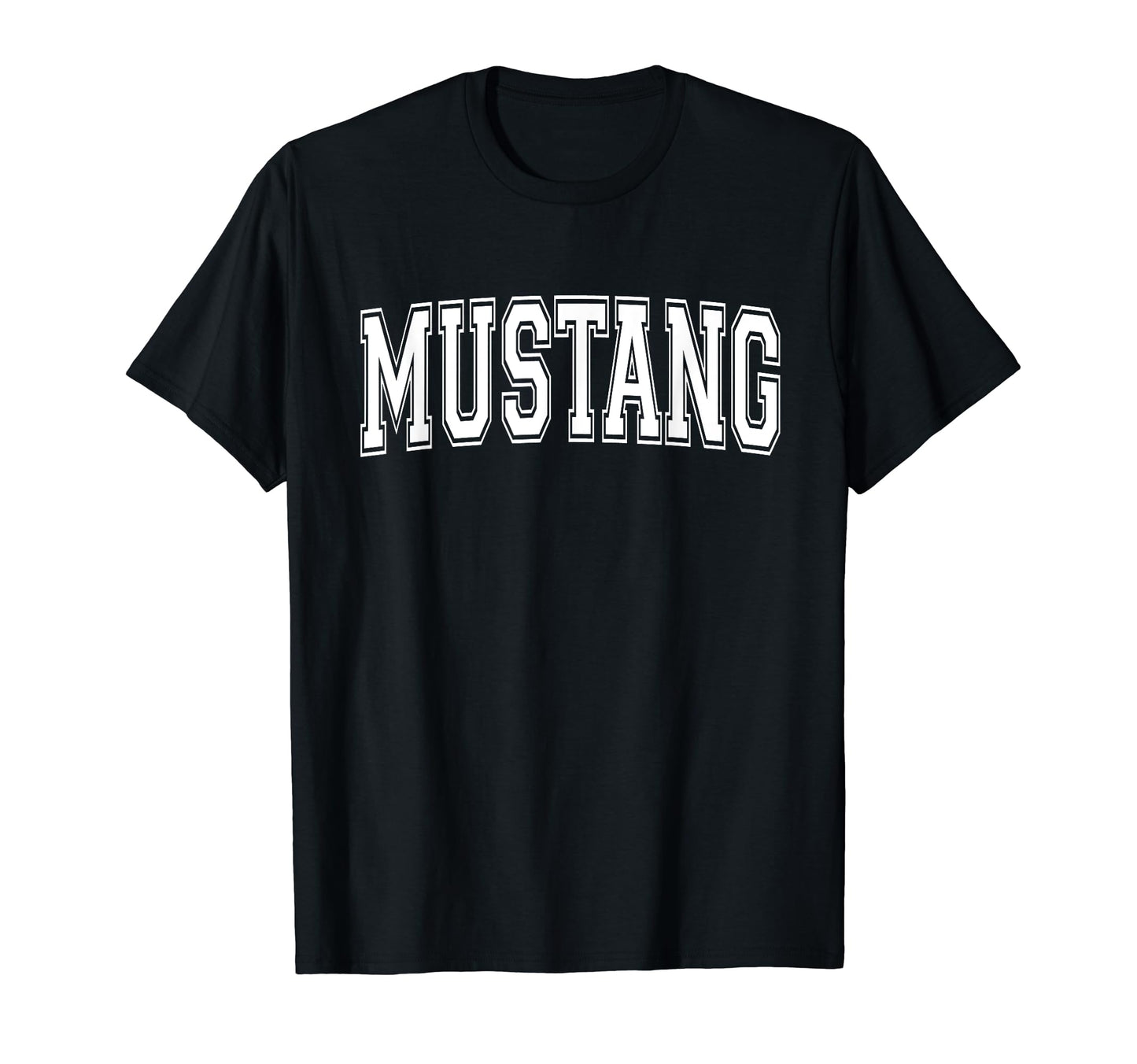 Mustang Ok Oklahoma Usa Sports Varsity T-Shirt - Trendy Graphic Unisex - T-Shirt, Sweatshirt, Hoodie