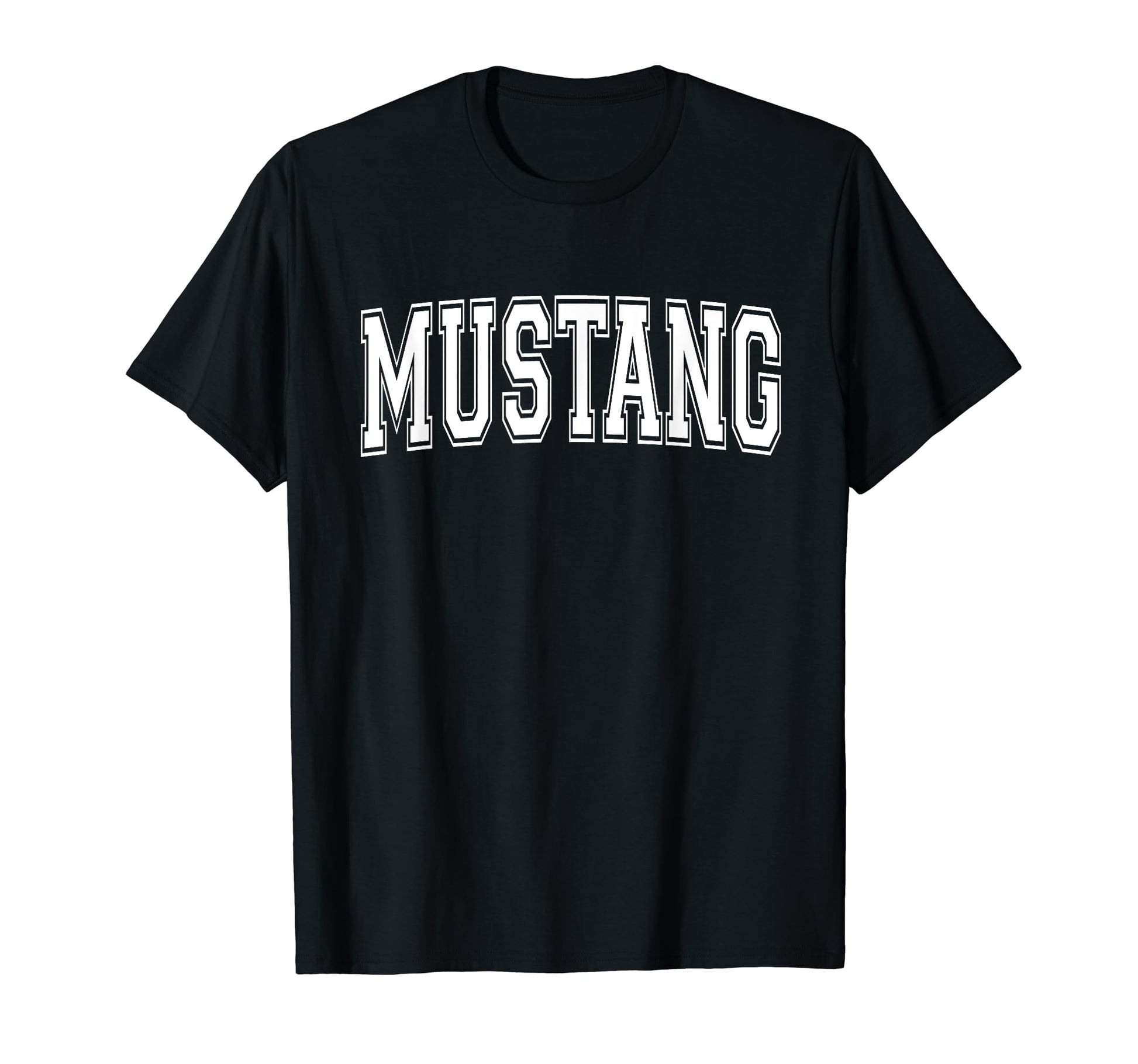 Mustang Ok Oklahoma Usa Sports Varsity T-Shirt - Trendy Graphic Unisex - T-Shirt, Sweatshirt, Hoodie