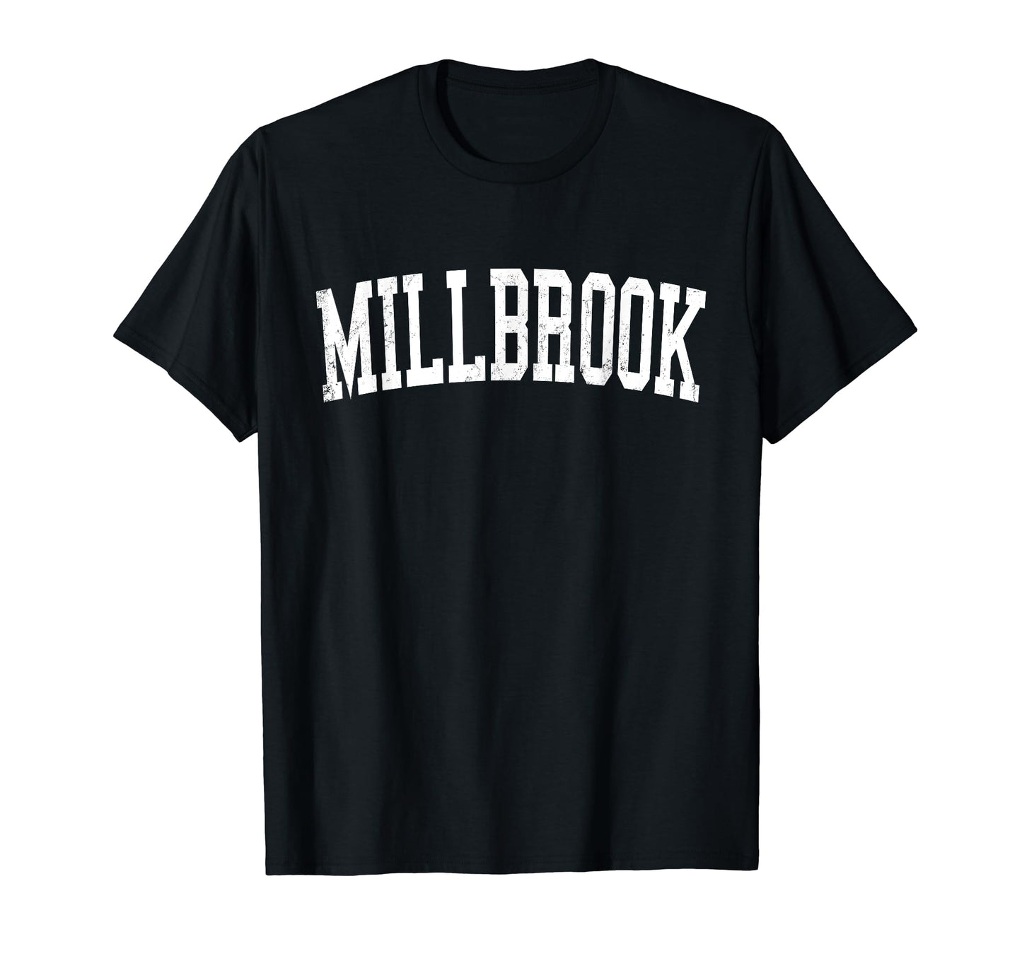 Millbrook Al Distressed White T-Shirt - Casual Everyday Wear for Adults - T-Shirt, Sweatshirt, Hoodie