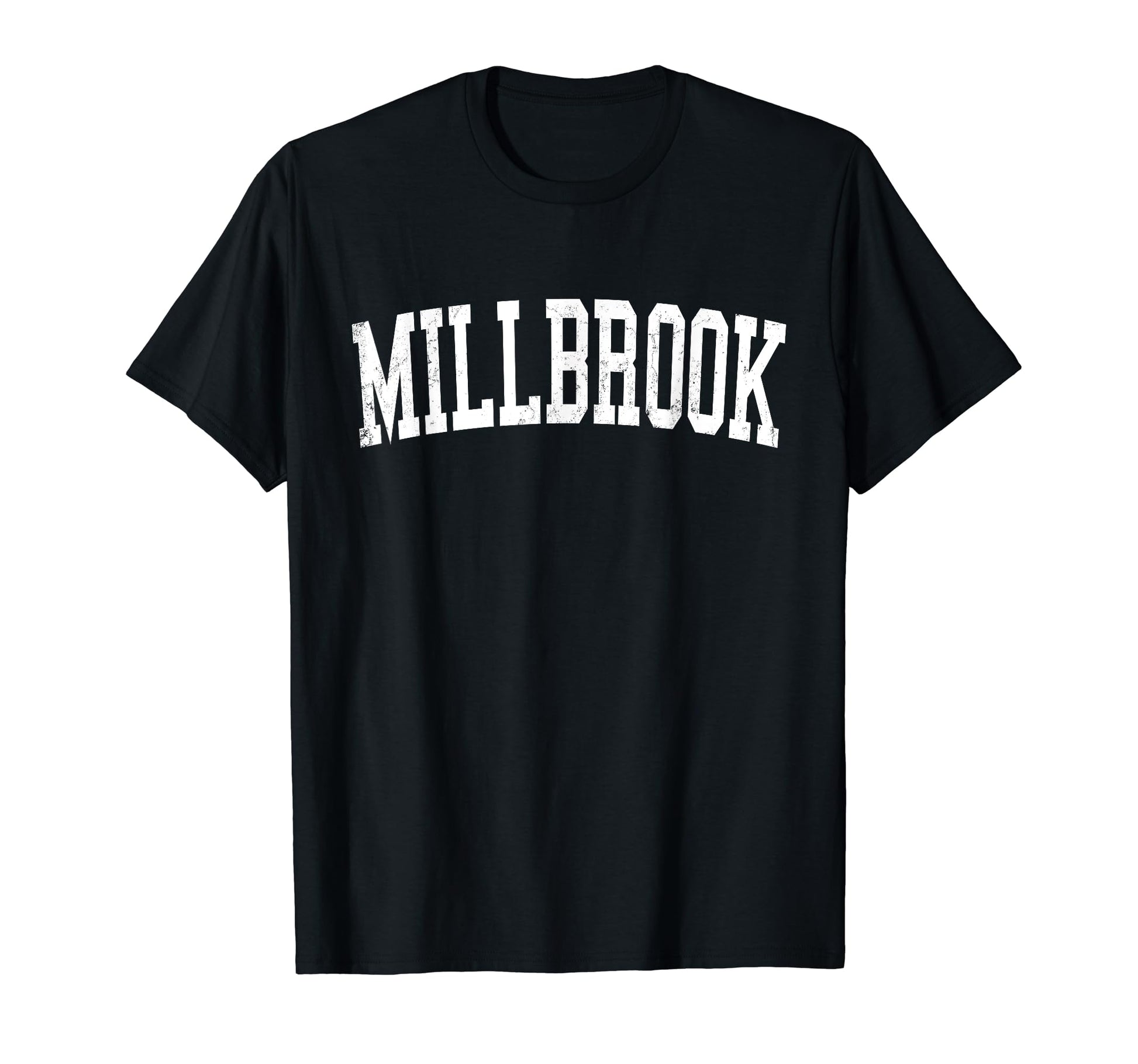 Millbrook Al Distressed White T-Shirt - Casual Everyday Wear for Adults - T-Shirt, Sweatshirt, Hoodie