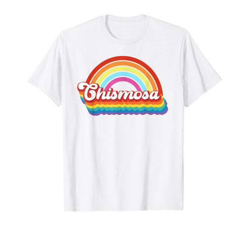 Chismosa Latina Rainbow Groovy T-Shirt - Graphic Print for Adults - T-Shirt, Sweatshirt, Hoodie