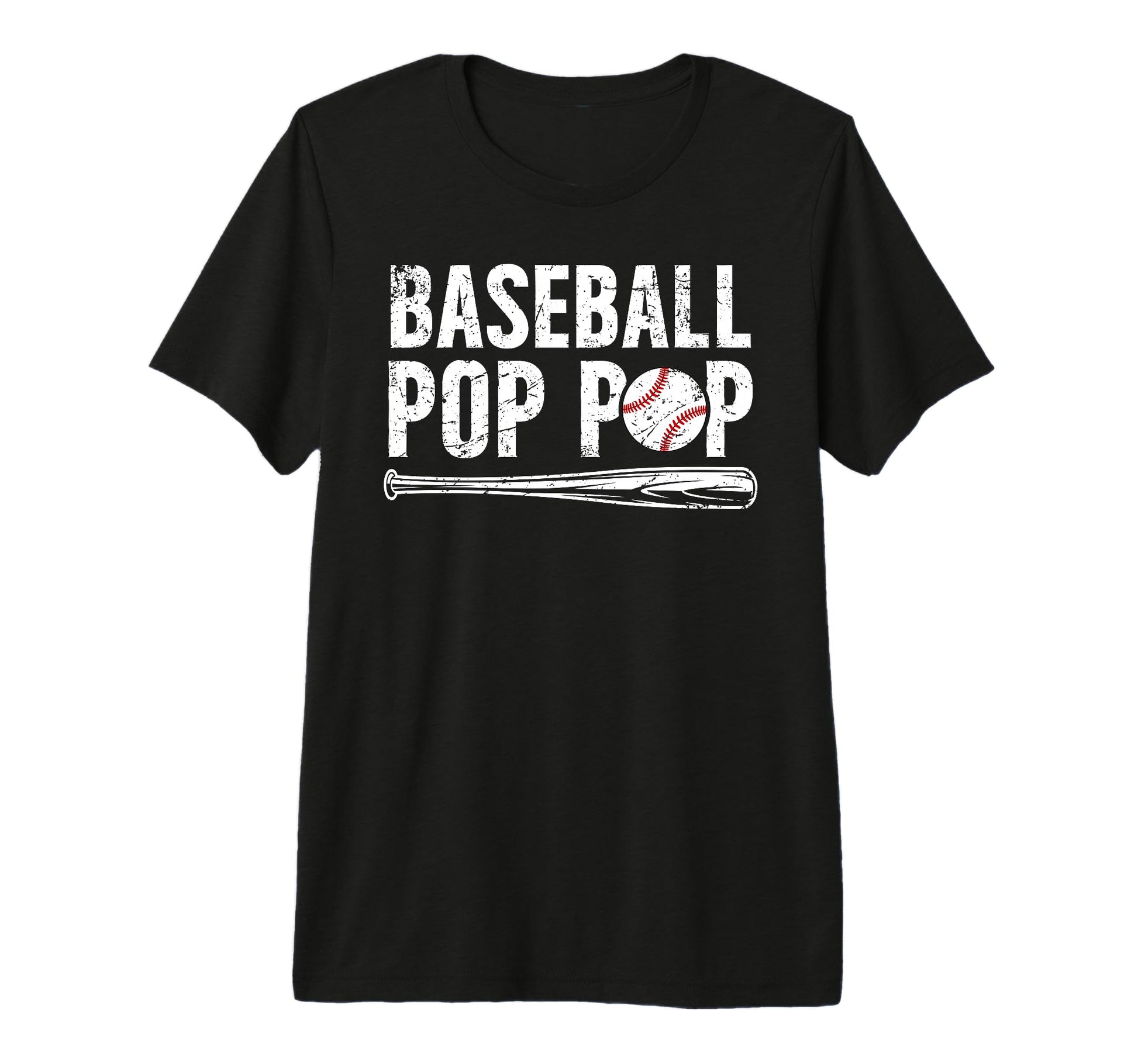 Mens Baseball Pop Pop Best Grandpa T-Shirt - Aesthetic Graphic for Adults - T-Shirt, Sweatshirt, Hoodie