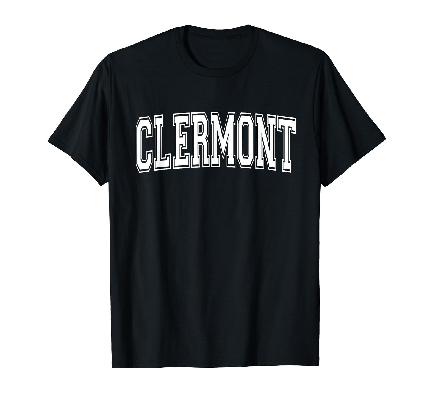 Clermont Fl Florida Usa Sports Varsity T-Shirt - Custom Art Print Men Women - T-Shirt, Sweatshirt, Hoodie