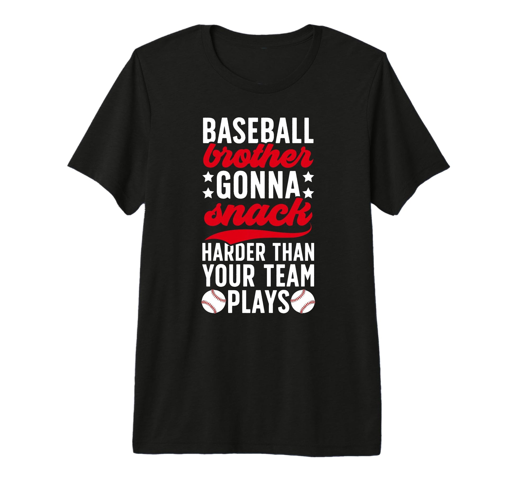 Funny Baseball Brother Baseball Player T-Shirt - Unique Graphic Men Women - T-Shirt, Sweatshirt, Hoodie