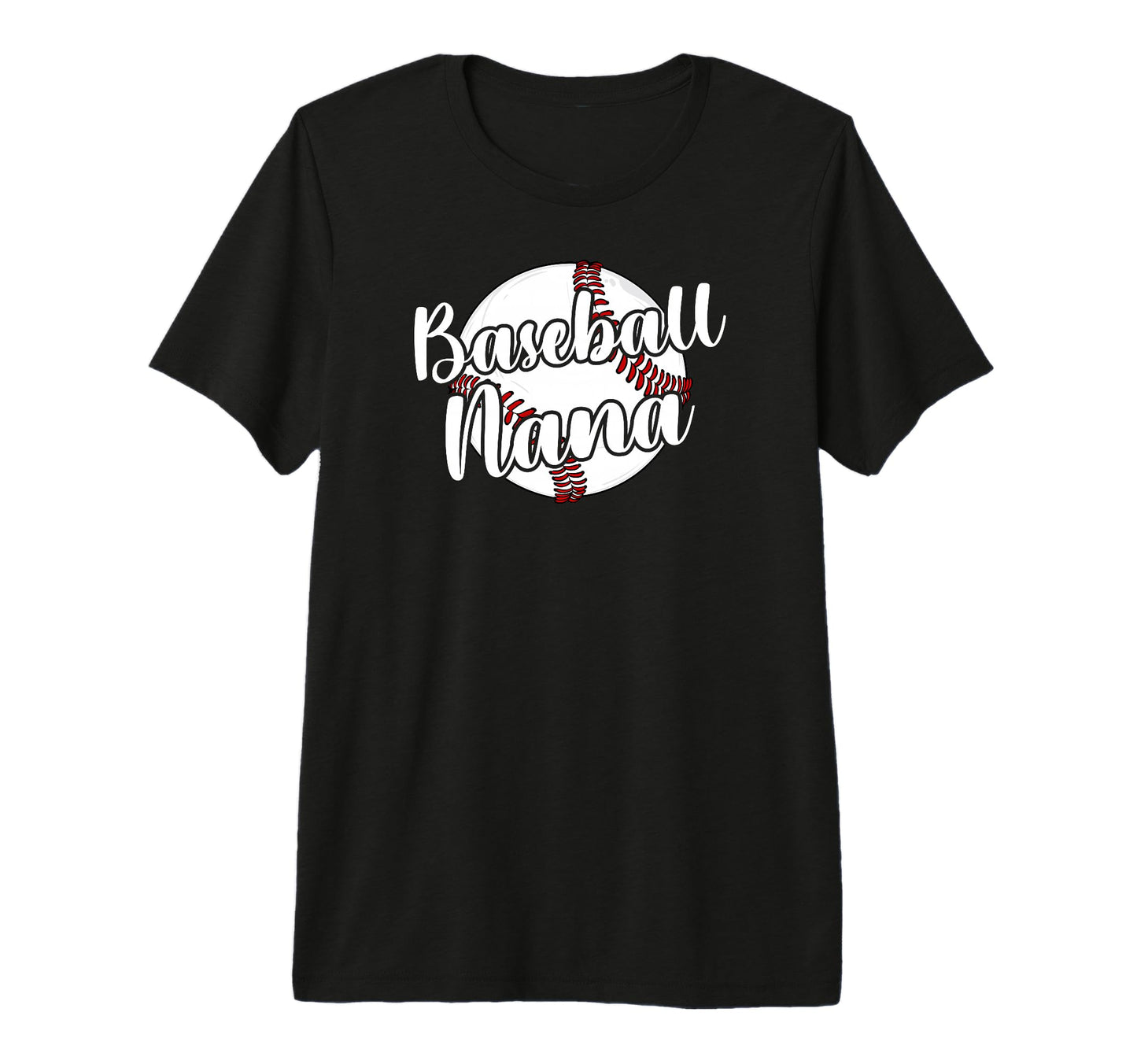 Baseball Nana Grandma Best Baseball T-Shirt - Aesthetic Graphic for Adults - T-Shirt, Sweatshirt, Hoodie